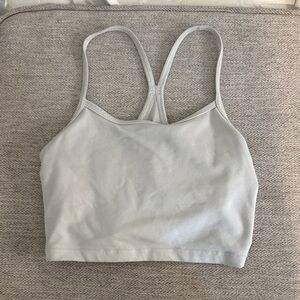 Women's White Aerie Crop top